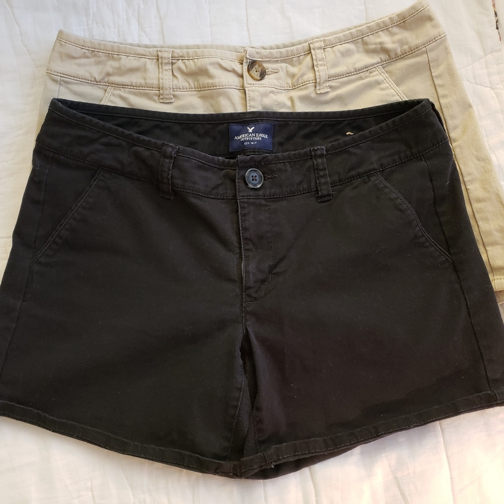 2 American Eagle Midi shorts